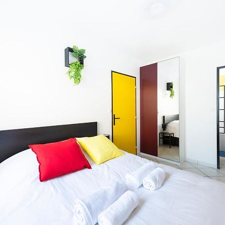 Appartement Entier - Le Mondrian - 1Ch Check-In 24H Villeurbanne Dış mekan fotoğraf